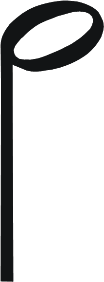 Dotted Quarter Note Png - Half Note Clipart Transparent (398x768)