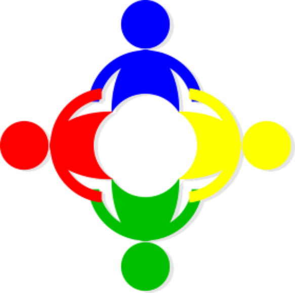 Sunday Evening Small Group - Png Human Logo (583x579)