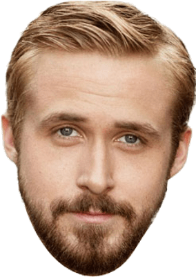 Male Face Clipart - Ryan Gosling (400x400)