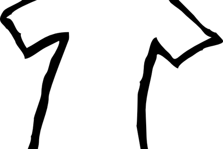 Picture Royalty Free Crochet Hook Clipart Black And - Clip Art Clothes Transparent (450x300)