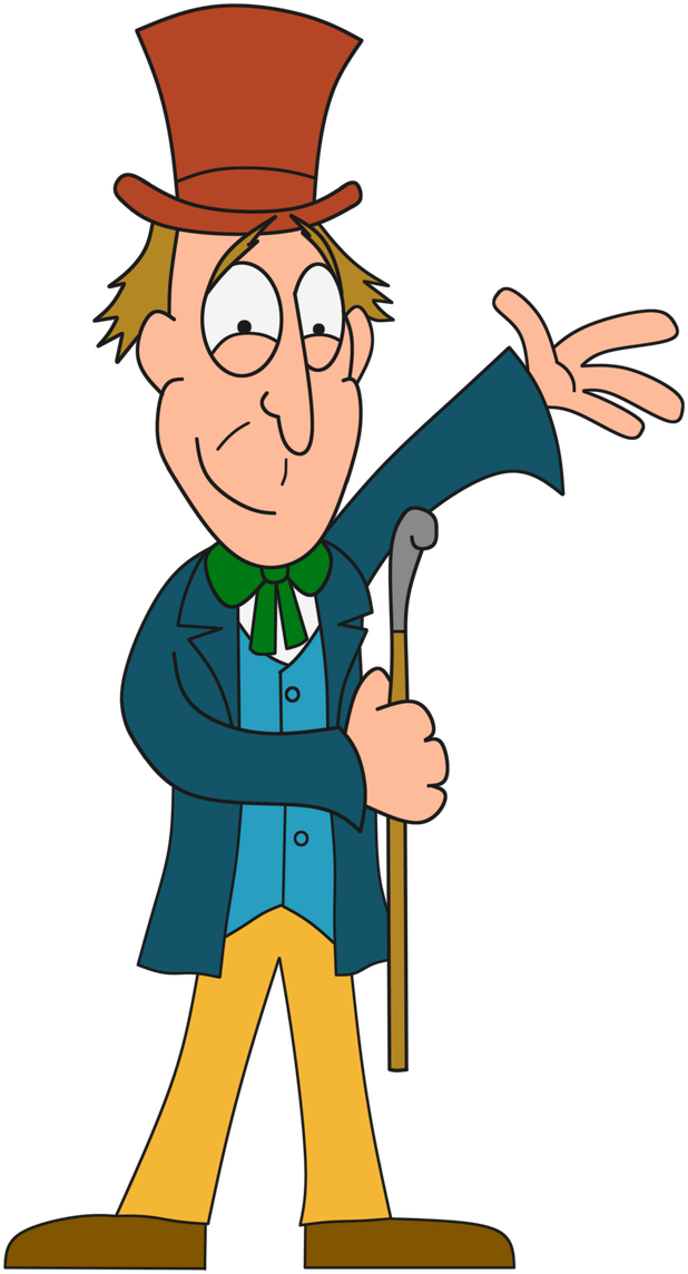 Willy Wonka By Sumperson - Cartoon (680x1176)