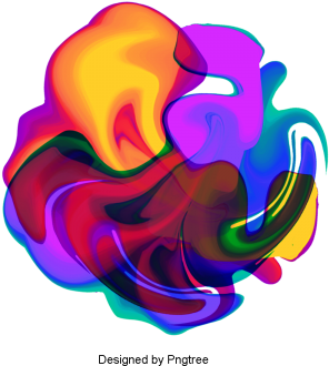 Abstract Colorful Geometric Gradient Fluid Technology - Graphic Design (360x360)