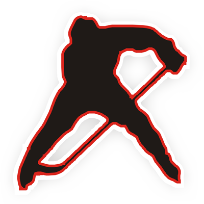 The Cube Development Hockey Club, Frankfort, Illinois, - Hockey Player Silhouette No Background (400x400)