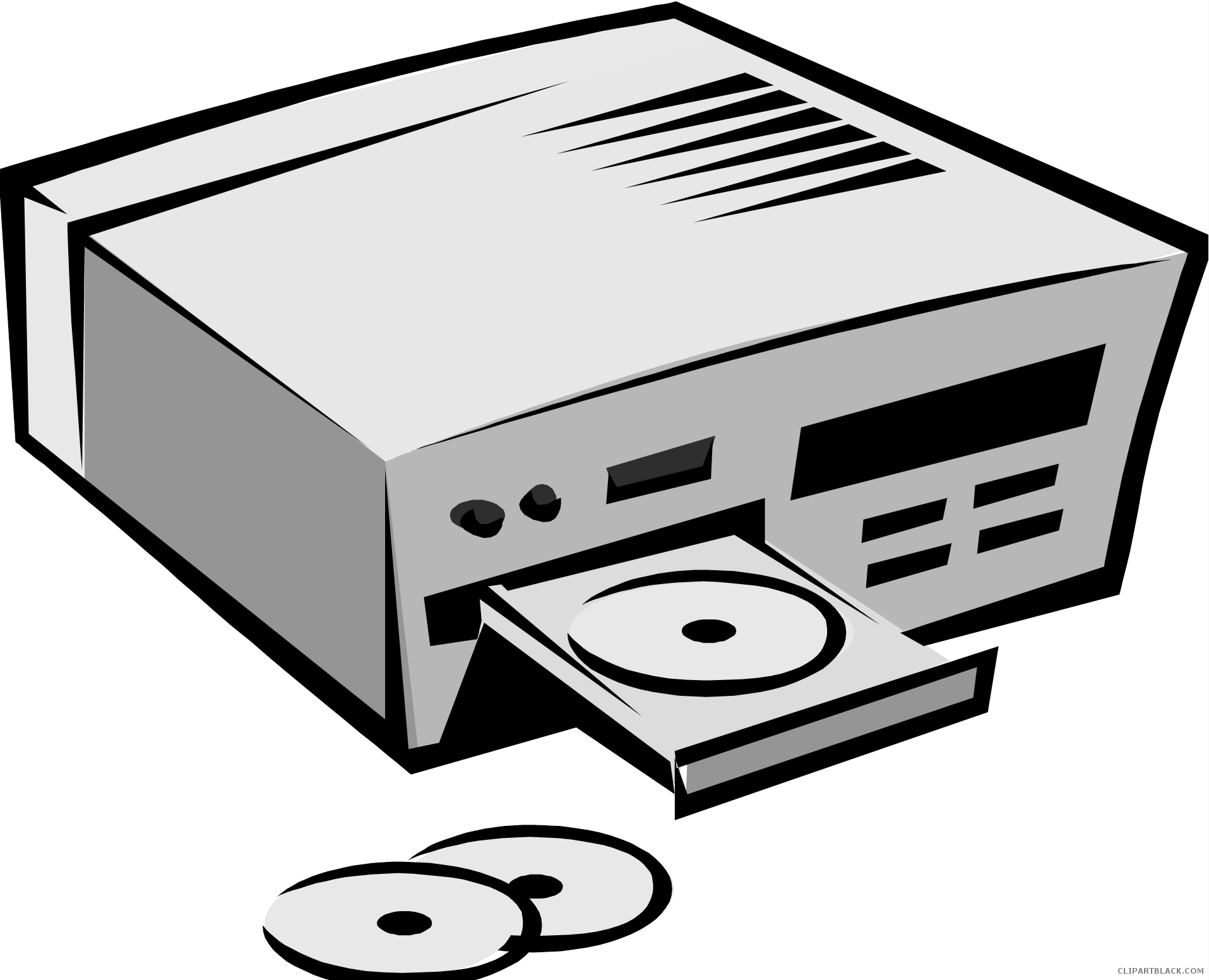 Computer Dvd Player Clipart - Dvd Player Clipart Png (1915x1552)