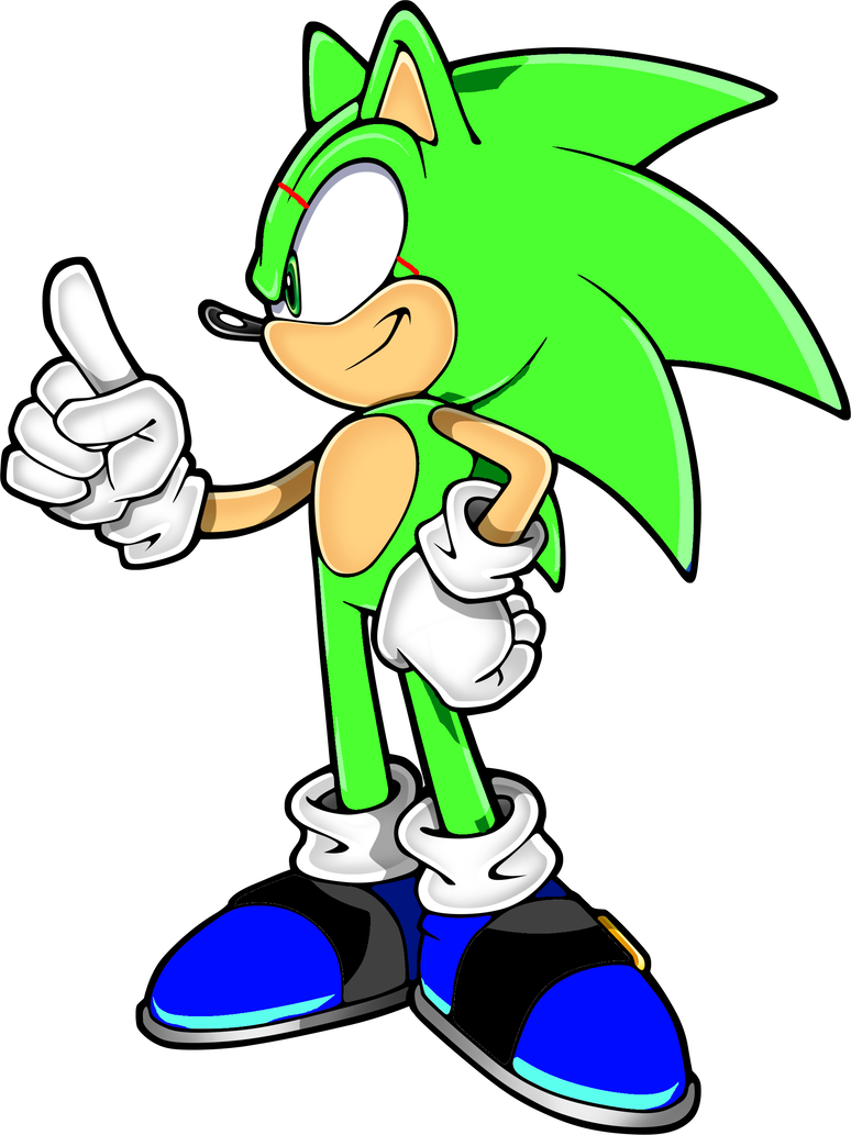 Sonic The Hedgehog Art Dvd Assets (774x1033)