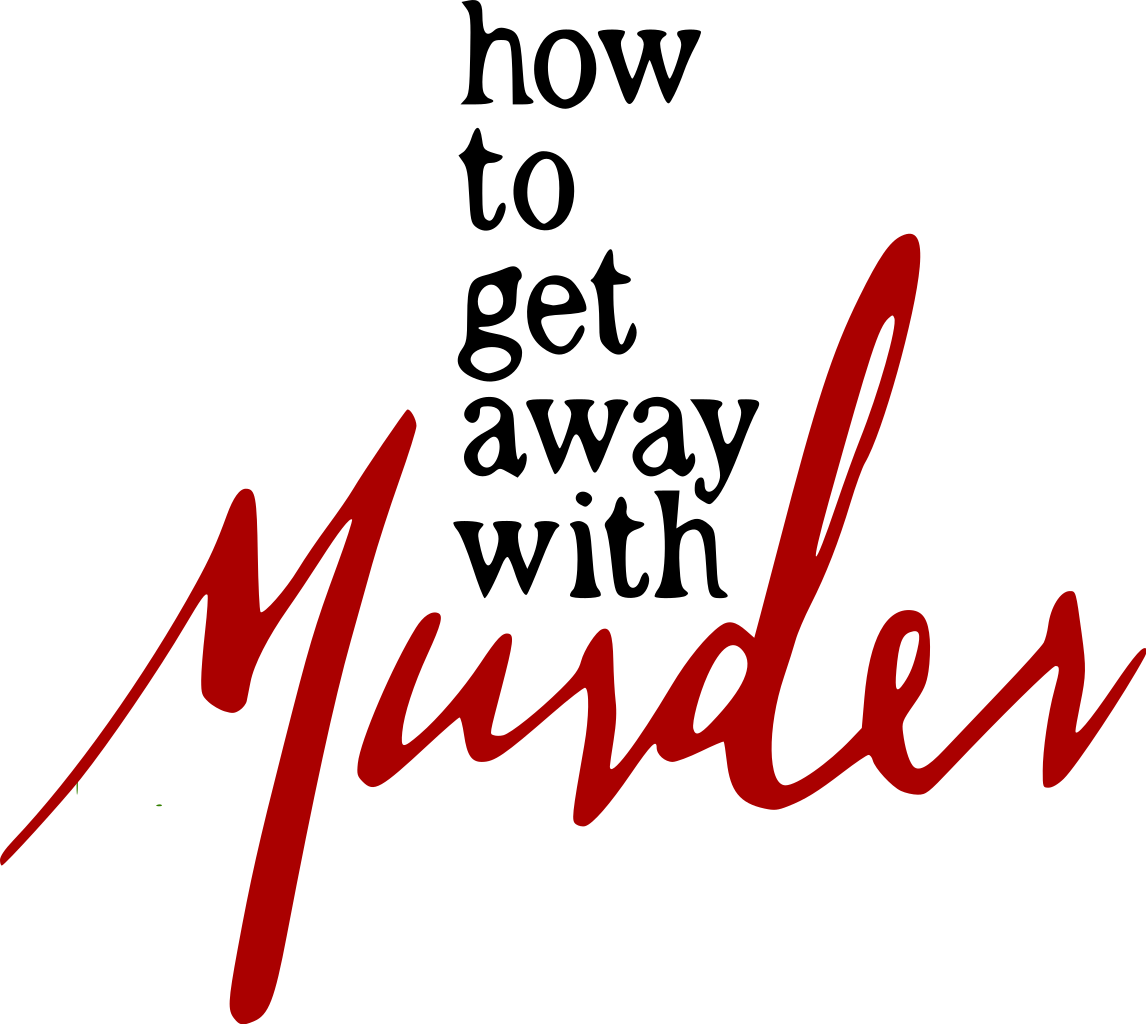 How To Get Away With Murder Logo - Get Away With A Murderer Logo (1146x1024)