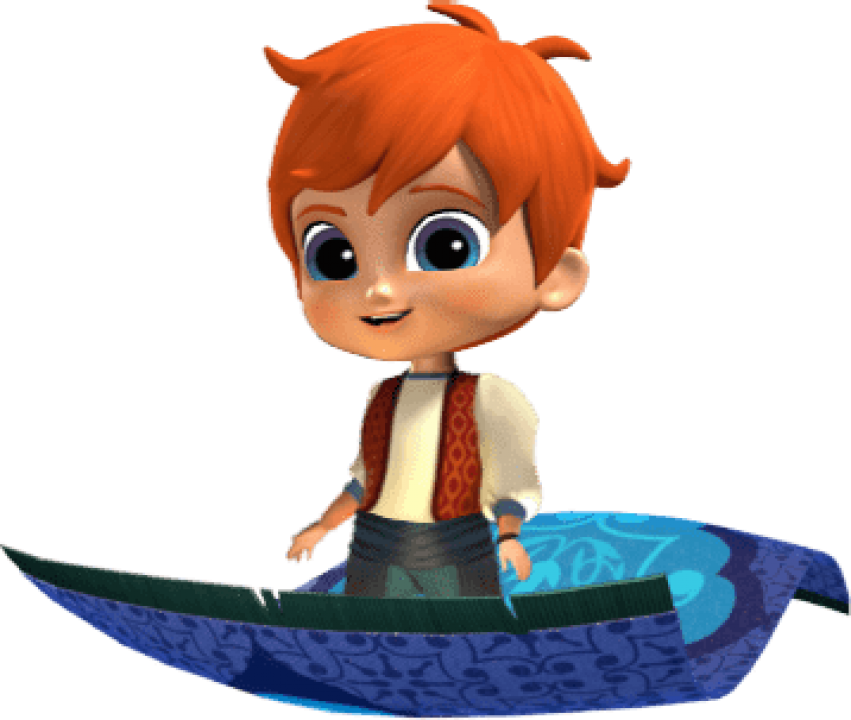Free Png Download Shimmer And Shine Zac On Flying Carpet - Shimmer And Shine Zac Genie (851x720)