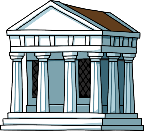 Greek Temple For Kids (500x453)