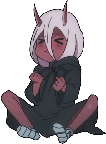 Anime Transparents Tumblr - Darling In The Franxx Emoji (488x487)