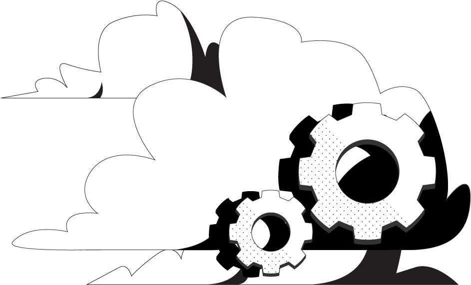 Getting Fast And Secure Internet - Cartoon (1000x700)