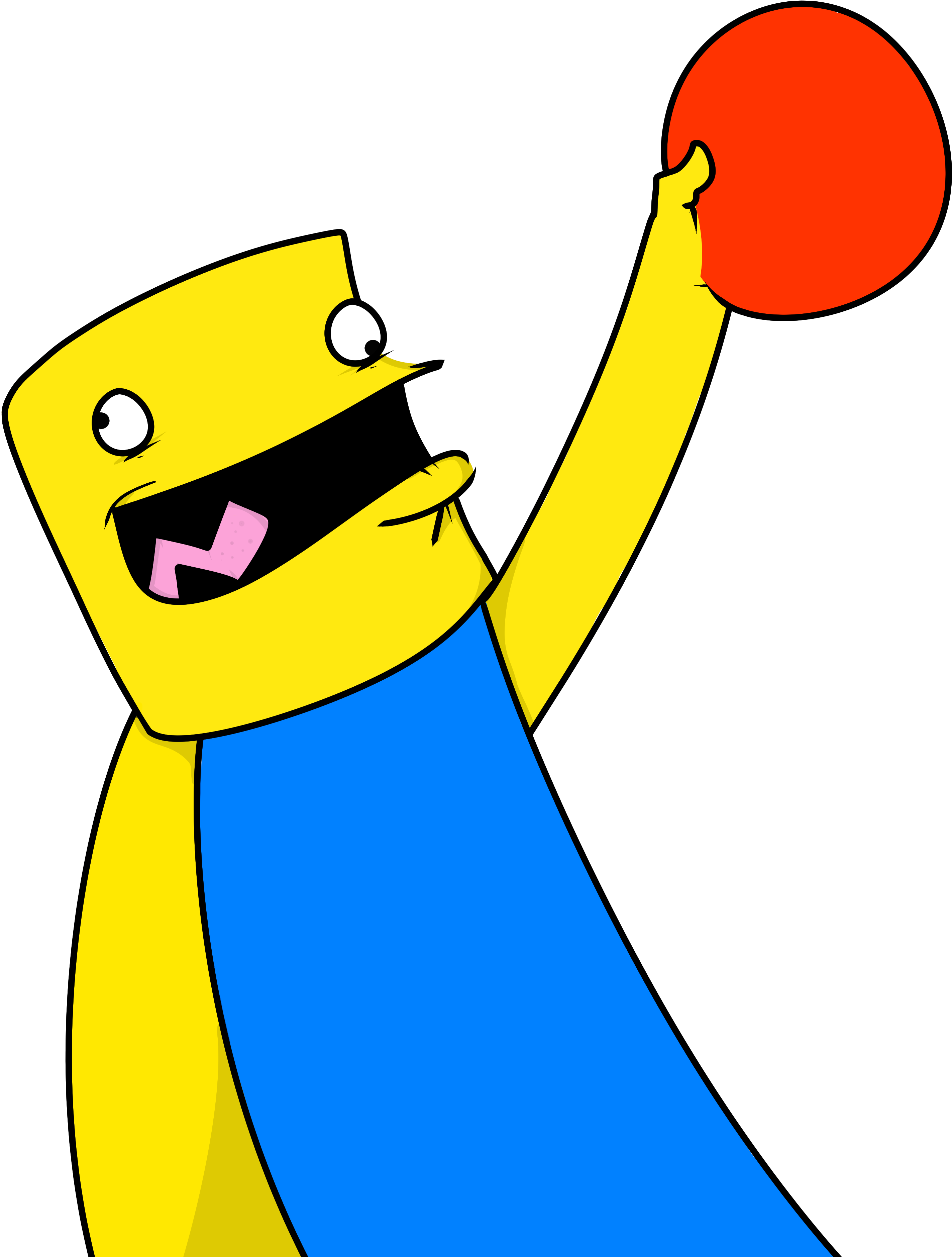 A Friend Of Mine Drew This For My Roblox Dodgeball - Gifs De Roblox Png (4000x4000)