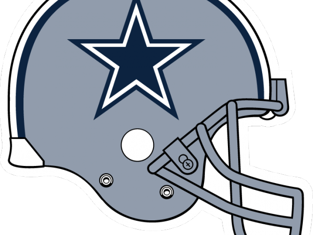 Dallas Cowboys Clipart - Dallas Cowboys Logo Helmet Transparent (640x480)