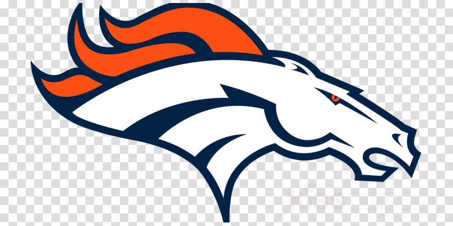 Denver Broncos Logo Svg Clipart Denver Broncos Nfl - Denver Broncos (900x450)