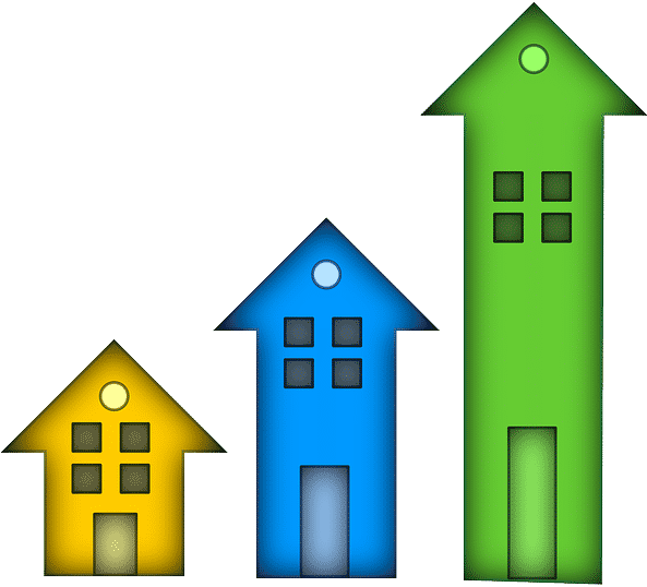 Rent Clipart Home Loan - High Higher Highest Clipart (630x640)