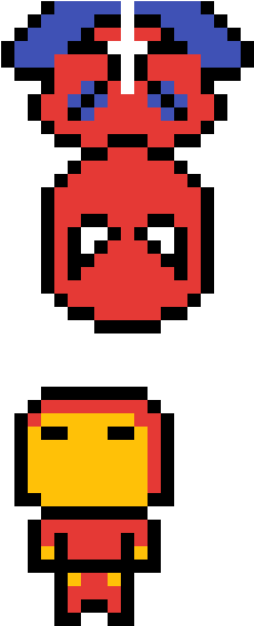 Spidey And Ironman - Cartoon (1200x1200)