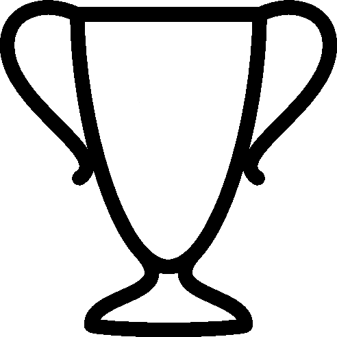 Participation Over 30 Competitions As - Icon (492x492)