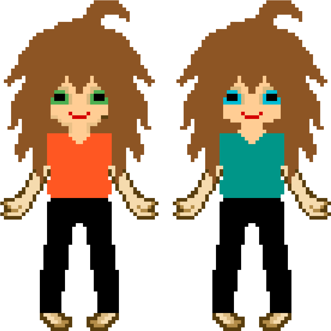 Me And My Friend After A Sleepover - Cartoon (1200x1200)