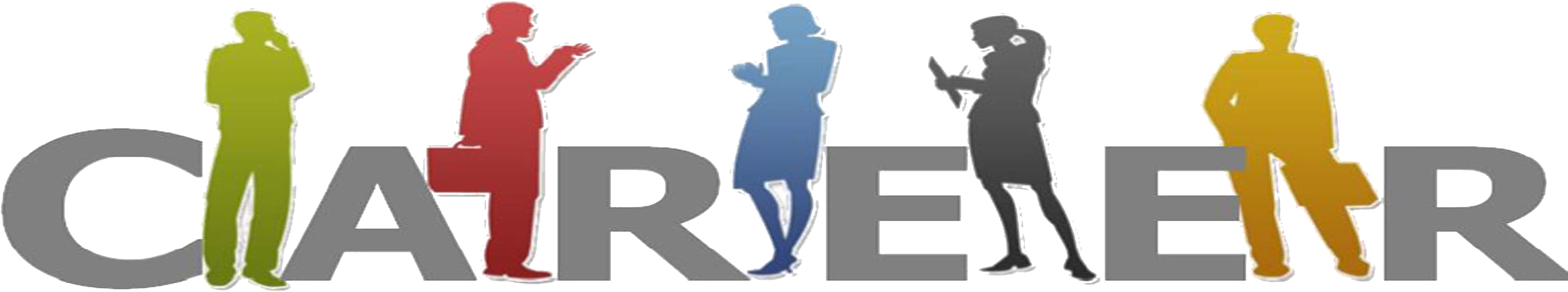 Career Day Clipart The Best - Silhouette (3208x750)