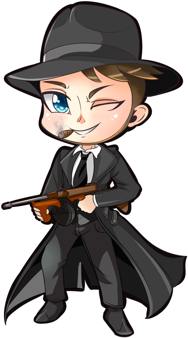 Mafia Dan By Historyfreak91 - Cartoon (687x1163)