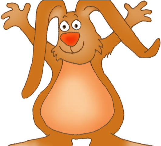 Easter Bunny Clipart Silly - Easter Bunny Cartoon (640x480)