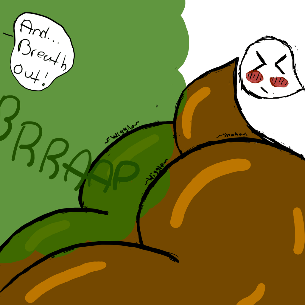 Deep Breathing By Gassybunbun Deep Breathing By Gassybunbun - Cartoon (1024x1024)