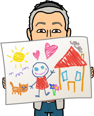 Take A Deep Breath And Try Out Some Hillel-style Adult - Artist Bitmoji (398x398)