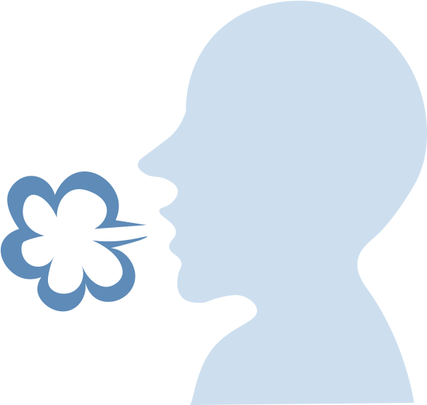 Try To Maintain Space For Chest Expansion By Taking - Silhouette (900x600)