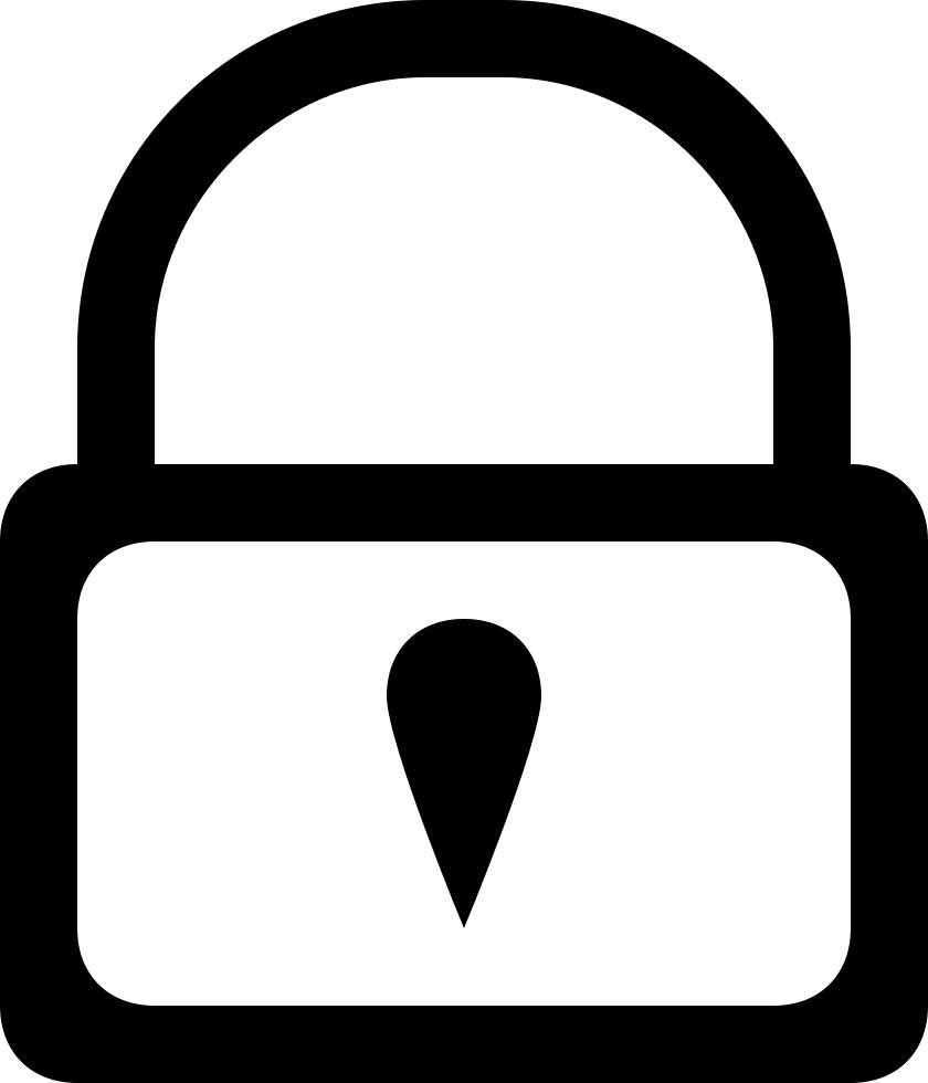 Well Clipart Pwd - Lock Unlock Icon Png (840x980)
