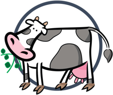 I - D Solutions - Doodle Of Cow (402x345)