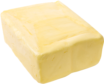 Dairy Clipart - Transparent Butter Png (393x309)