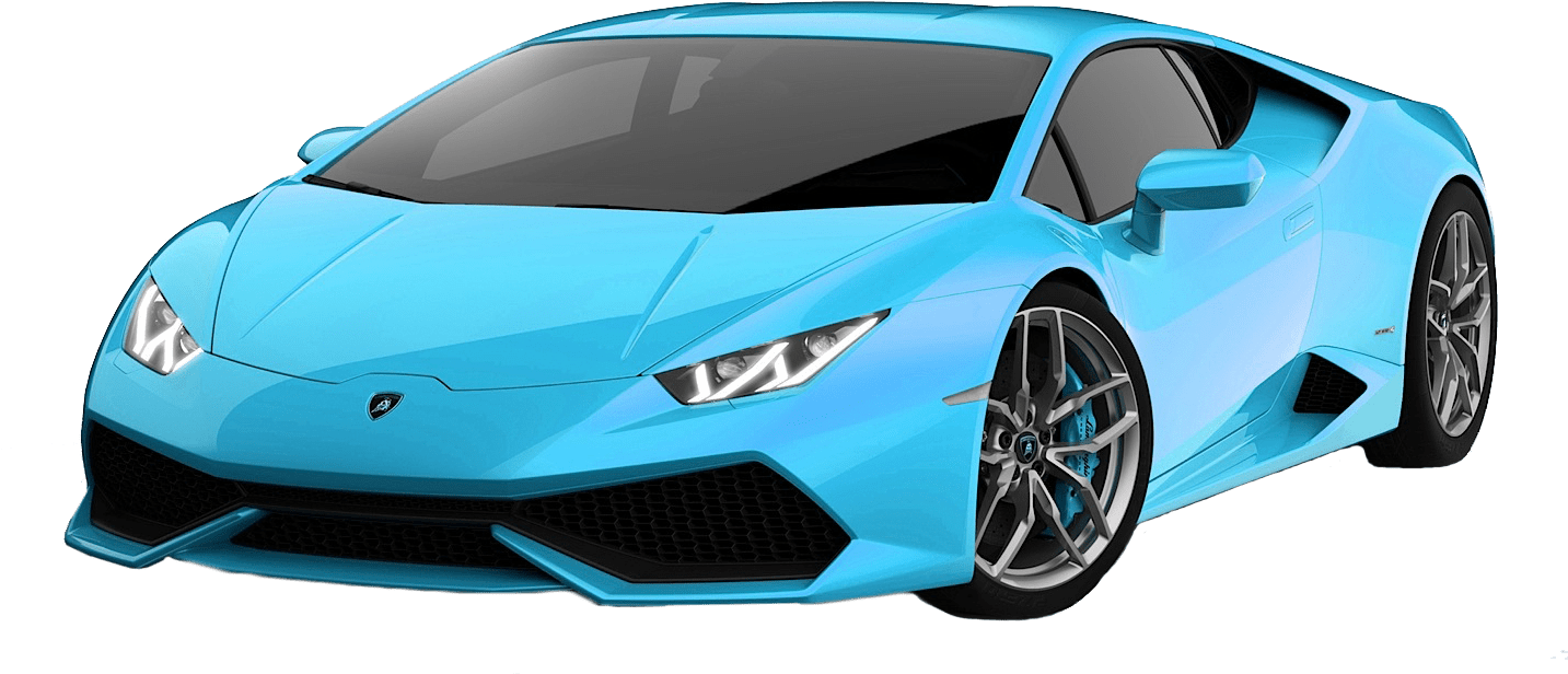 Lamborghini Car Clip Art - Blue Lamborghini Clip Art (1440x1080)