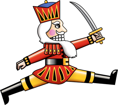 Transparent Nutcracker Ballet Clipart (396x353)