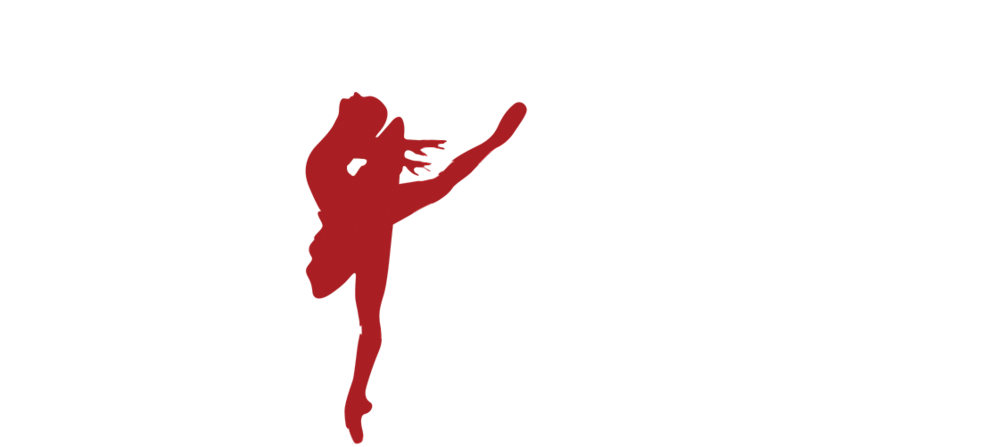 Central Florida Ballet Cfb Logo Web Whitepng - Nutcracker Ballerina Png (1000x446)