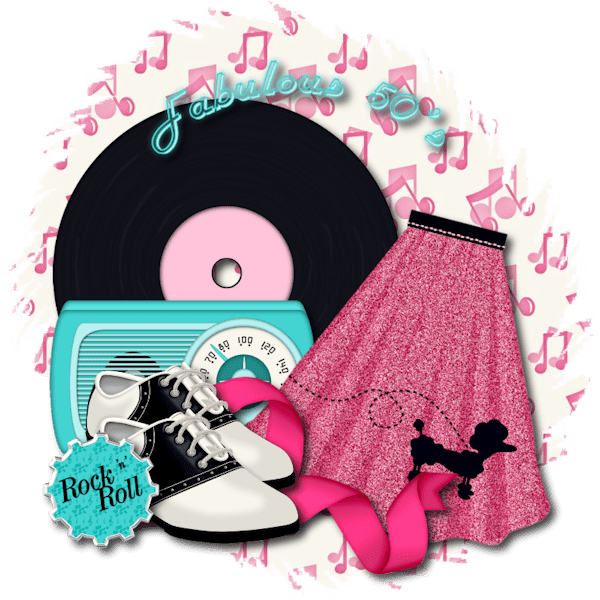 50s Poodle Skirt Png (600x600)