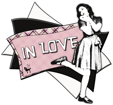 Poodle Skirt - Illustration (375x350)