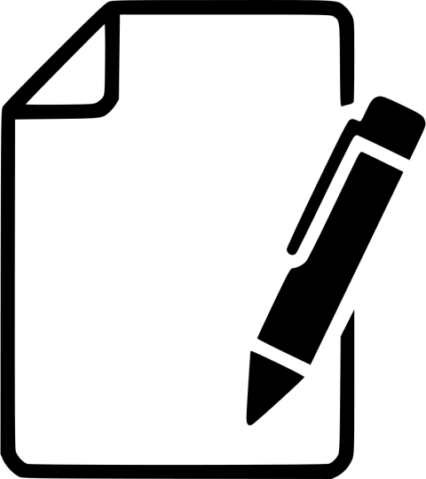 Free Png Download Paper And Pen Png Images Background - Paper And Pen Png (480x540)