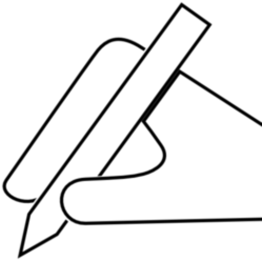 Cropped Pink Pen Clip Art Pink Pen Vector Image Clipartbold - Writing Hand Clipart Png (512x512)