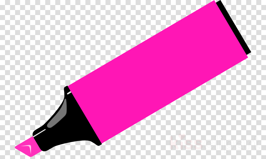 Marker Clipart Marker Pen Clip Art - Clipart Highlighter Pen (900x540)