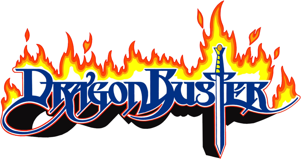 Dragon Buster Alternate Logo By Ringosta - Dragon Buster Namco Arcade (1024x548)