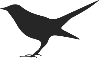 Black Bird Clipart 56808 - Little Black Bird Png (360x360)