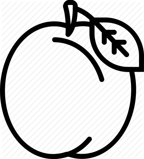 Peach Outline (464x512)