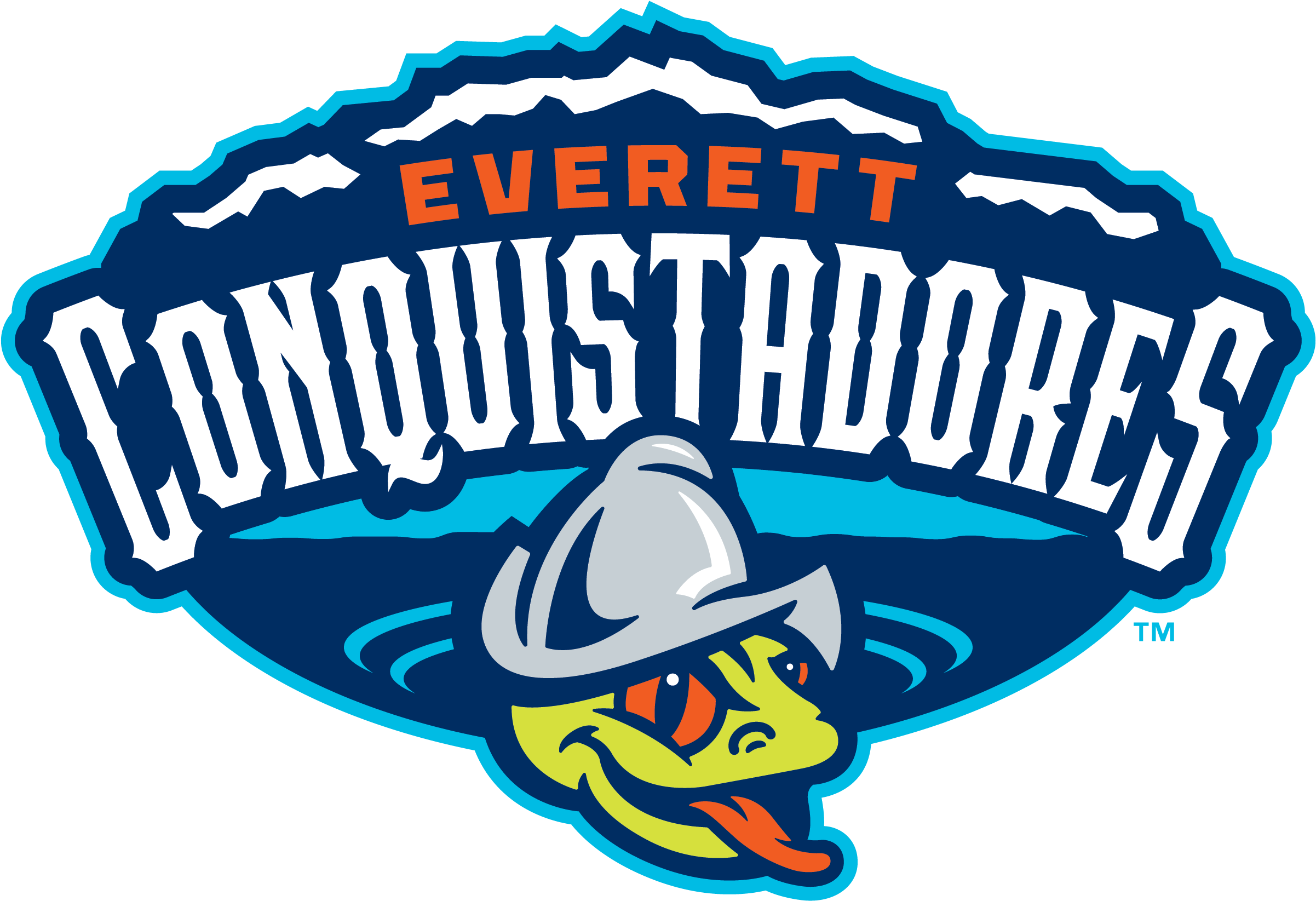 Everett Aquasox Unveil Conquistadores Brand - Everett Aquasox Unveil Conquistadores Brand (2550x2550)