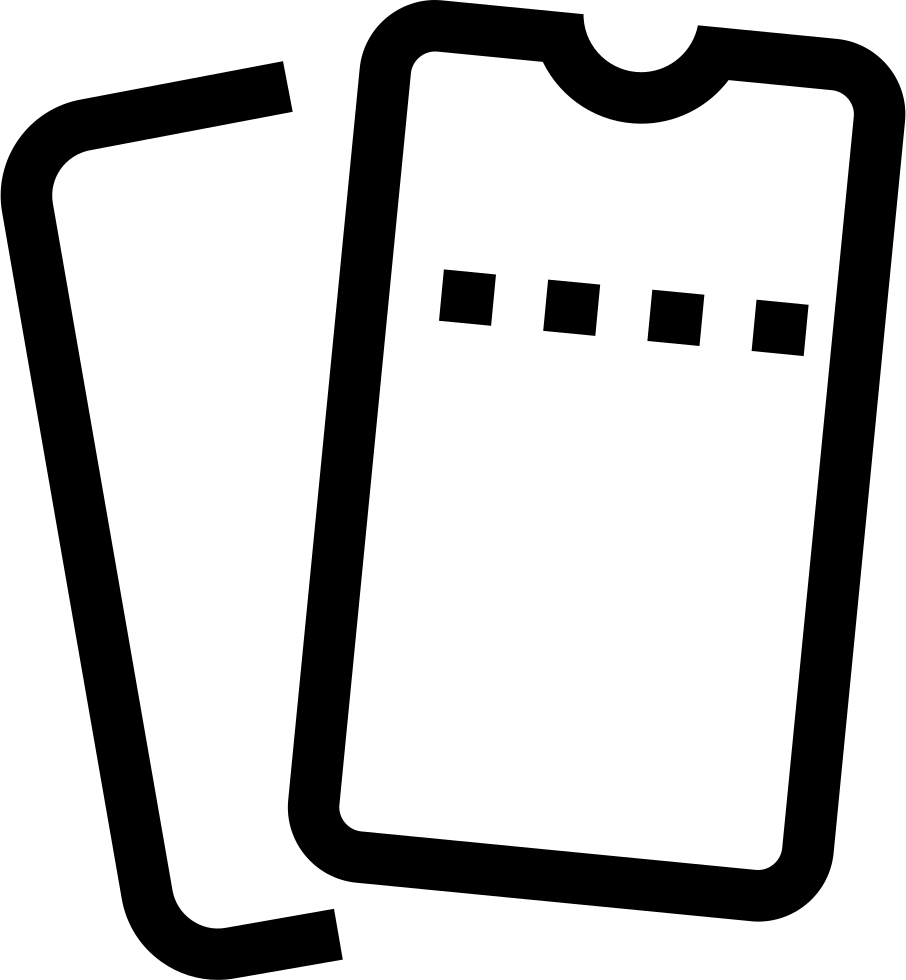 Svg Png Icon Free Transparent Background - Passbook Icon White (906x980)