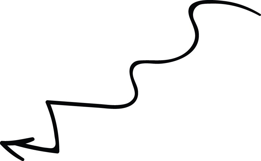 Arrow Zigzag Line Doodle - Arrow Zigzag Line Doodle (837x516)