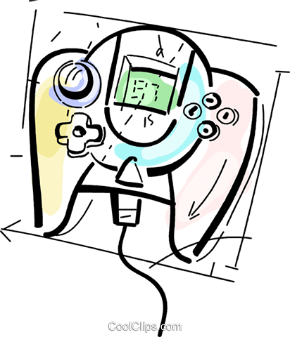 Consoles De Videogame Livre De Direitos Vetores Clip - Consoles De Videogame Livre De Direitos Vetores Clip (412x480)