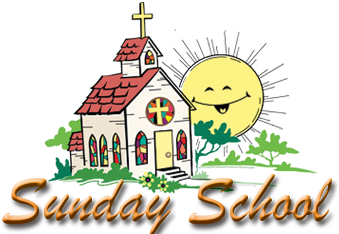Church Rally Day Clipart - Happy World Sunday School Day (1368x855)