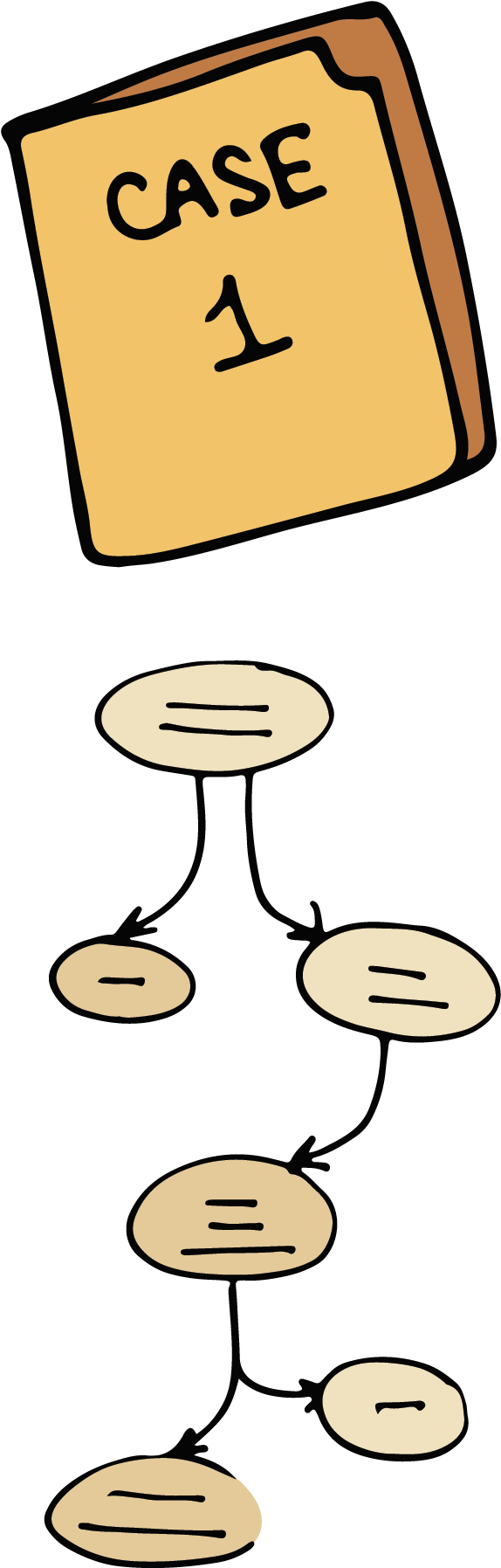 Case File With A Diagram Under - Case File With A Diagram Under (703x1968)