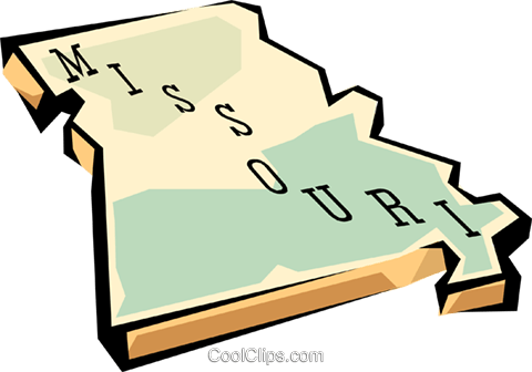 Missouri State Map Royalty Free Vector Clip Art Illustration - Missouri State Map Royalty Free Vector Clip Art Illustration (480x336)