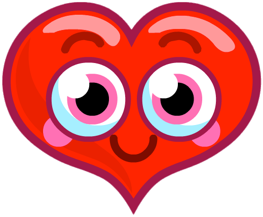 Download - Moshi Monsters Love Heart (519x427)