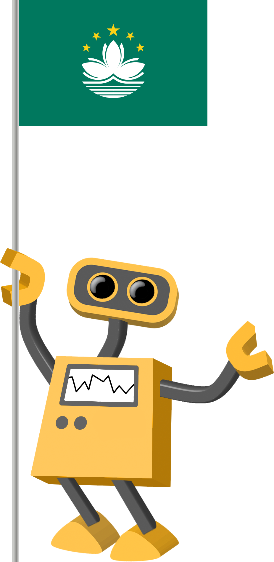 Flag Bot, Macao - Macau Flag (926x1896)